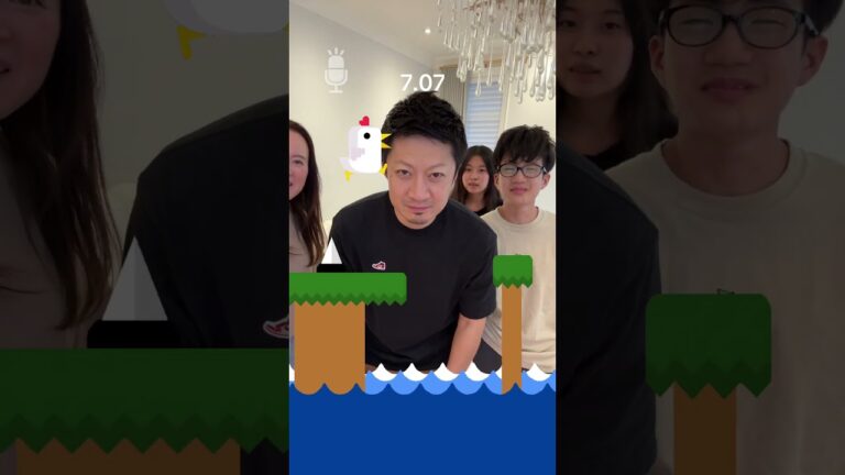 コッココ コケー🐔Scream Chicken😆 パパが意外に上手い😳