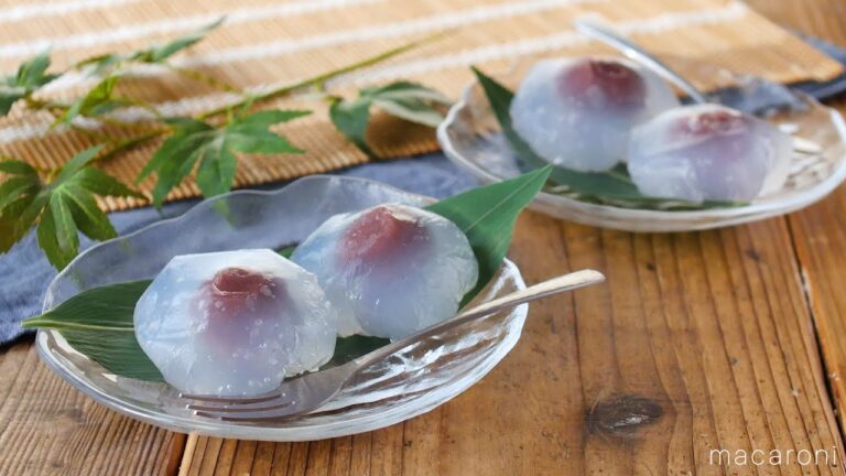 片栗粉でお手軽♪水まんじゅう