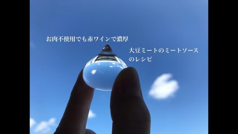 [ヴィーガンレシピ]赤ワインで濃厚☆大豆ミートのミートソース