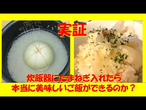 【50代・一人暮らし・失業中】たまねぎ丸ごと炊飯器
