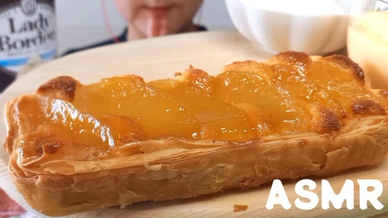 【MUKBANG】シャトレーゼのアップルパイ  Apple Pie【ASMR/咀嚼音/EATING SOUNDS】