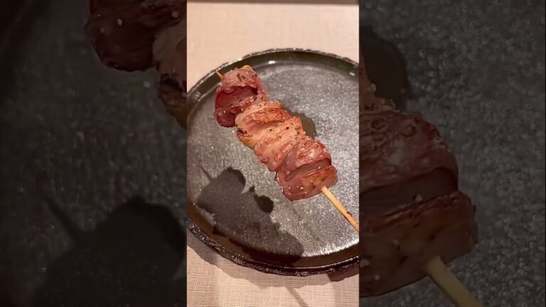 【焼鳥ごくう 奥】新橋駅烏森口で極上の炭火焼鳥コースを堪能‼︎ #shorts