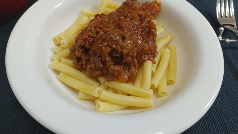 マカロニミートソース