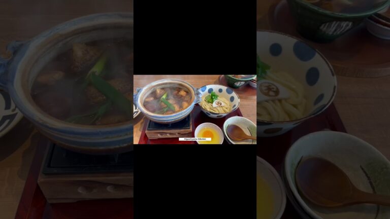 名古屋のぐつぐつ味噌煮込みうどん