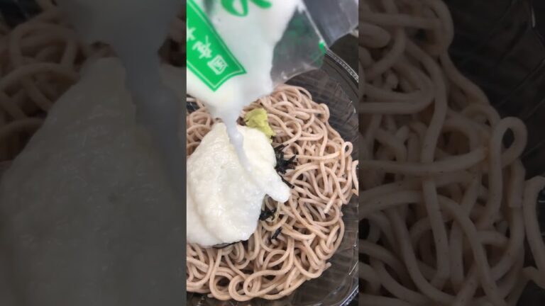 【とろろそば】ファミリーマート #shorts #とろろ #スクイーズ図鑑