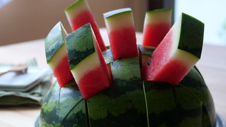 スイカの楽しい切り方🍉 | Watermelon  Easy Cutting
