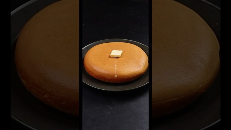 お餅で作るホットケーキがもちもちふわふわで人生最高に美味しい