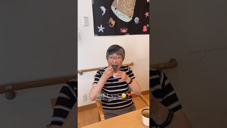 介護士が作る冬瓜を使ったデザート！基本的には、味噌汁とかに入れるイメージですが、デザートと美味しく完成♡#shorts #ショート動画 #高齢者