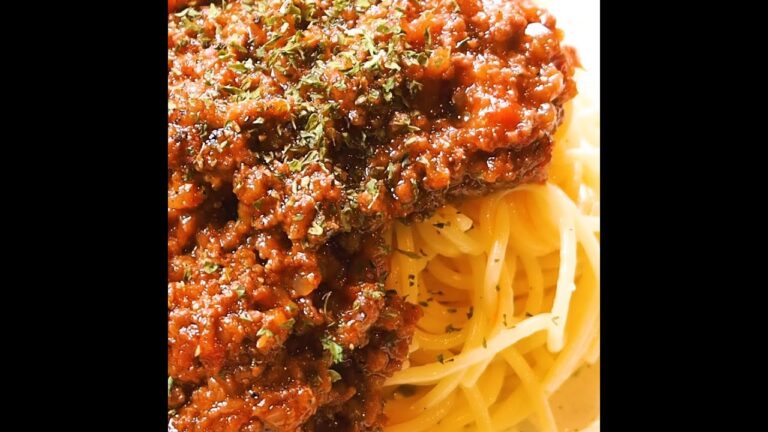 How to Make Bolognese sauce【料理動画】本格ボロネーゼソース【Cookinc.】