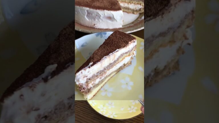 Kids friendly tiramisu | alcohol free, caffeine free ( 子供も食べれるティラミス｜カフェインなし，酒なし) 提拉米苏｜无酒精，无咖啡因｜孩子们最爱