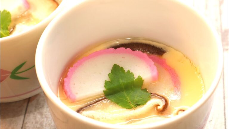 【レンジで簡単副菜】なめらか茶わん蒸しの作り方｜パンダワンタン