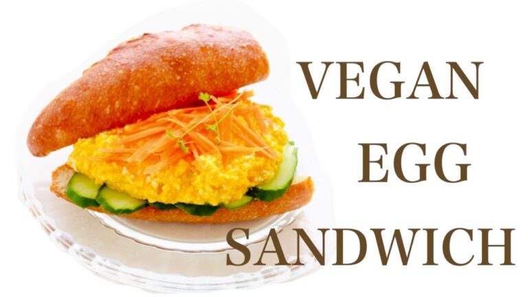 簡単ヘルシー♡ヴィーガンたまごサンド🌱✨🌈