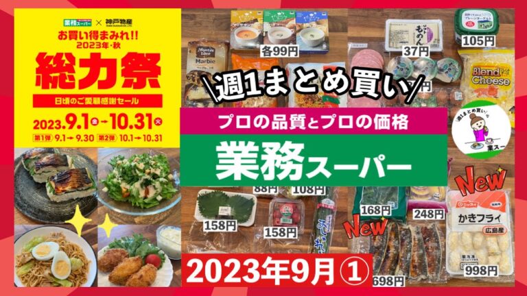 【業務スーパー】週1まとめ買い♪総力祭セール追加購入したもの 国産の新商品や便利な冷凍品