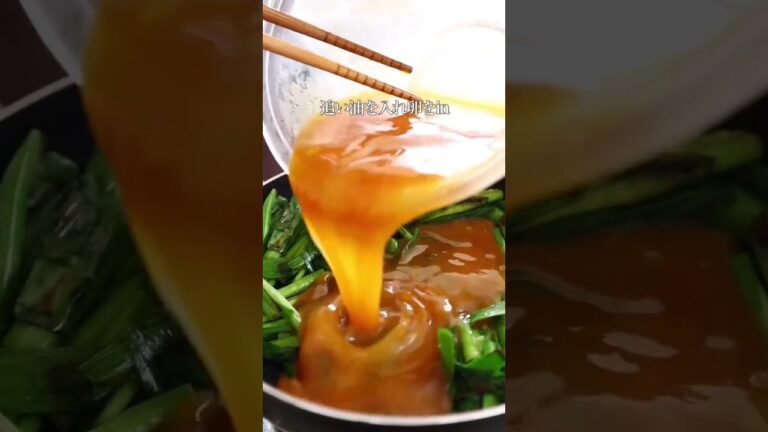 元シェフが10分で作るニラ玉の作り方#shorts