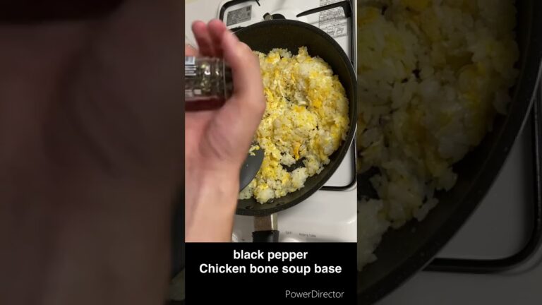 Mentaiko Fried rice 明太子炒飯#shorts