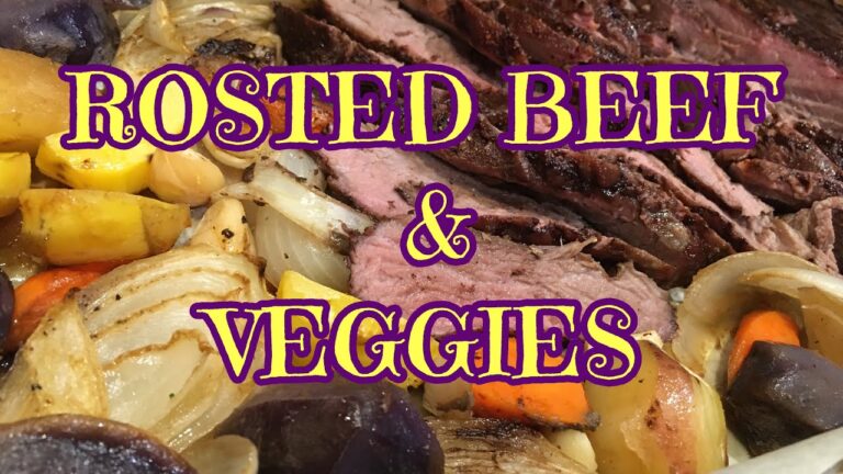 Roast Beef & Veggies/ ローストビーフ/ お野菜たっぷり簡単おもてなし料理