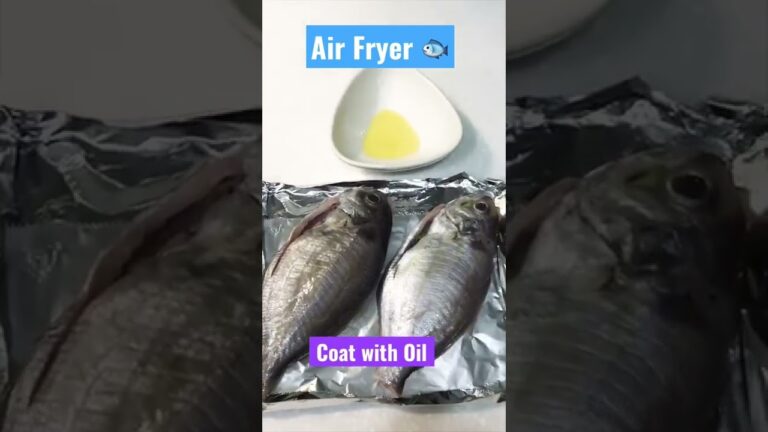 Airfryer Fish/氣炸肉魚#short #food #tiktok #cooking #さかな #エアフライヤー