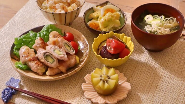 作り置きなし！40分で一汁三菜晩ごはん