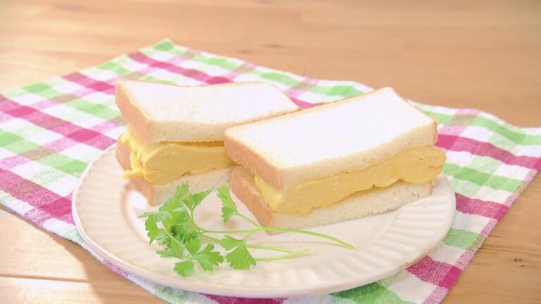 【イケめし】電子レンジで！厚焼き玉子サンド（2022/6/3）