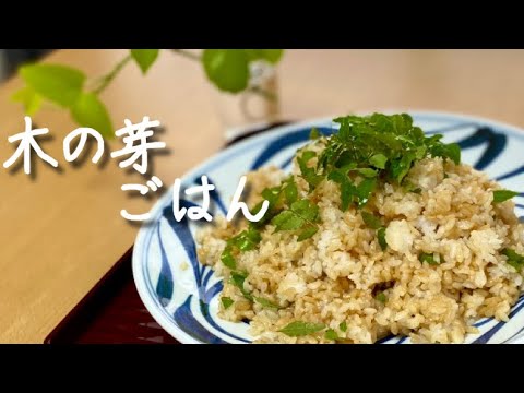 【まさこ飯46】《木の芽ごはん》和のスパイス 初夏の香りが押し寄せる‼︎