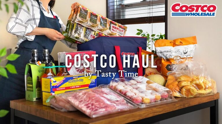 コストコ購入品と1週間分の作り置き🛒☔／雨の日に助かる冷凍ストックとふたり暮らしの朝昼晩ごはん