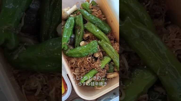 2023年8月11日一週間分の作り置き