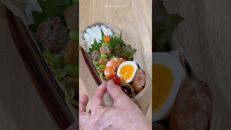 【お弁当】朝4時台のJK弁当づくり→朝5時のコーヒータイムの至福❤︎砂肝のスパイス炒め弁当☘️#shorts