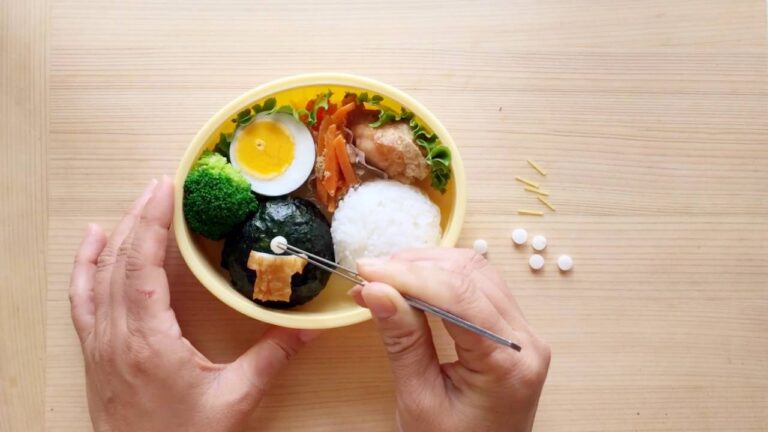 パパでも作れる簡単キャラ弁動画「お月見うさぎ」