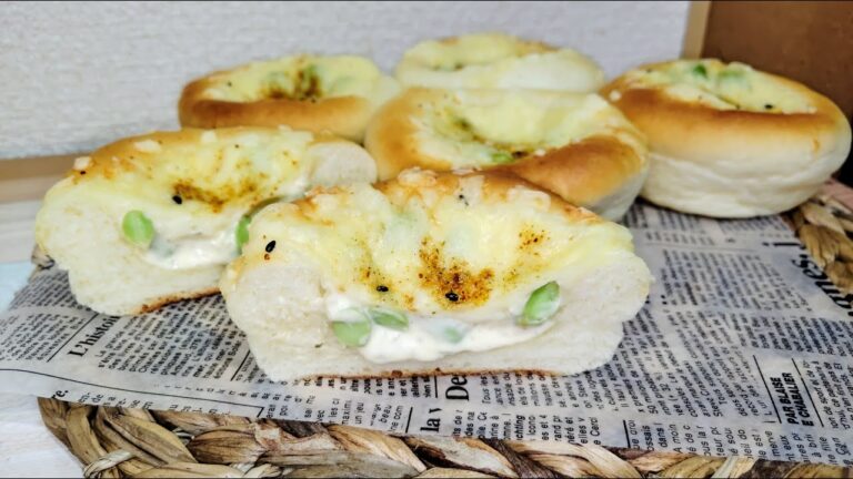 お酒が進む！タルタルソースとえだまめの美味しいパン！【パン作り】