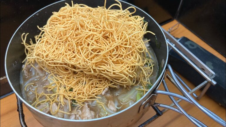 「冷やし皿うどん」を作りたかったけど無理だったでもハイボールをキメるだけの動画