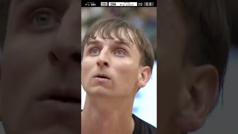 【神プレー】ラスト0秒！サワのフリースローで勝敗が変わる瞬間...#shorts