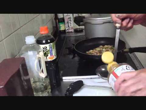 簡単に出来る桜エビとホタテ貝のジャガイモ料理