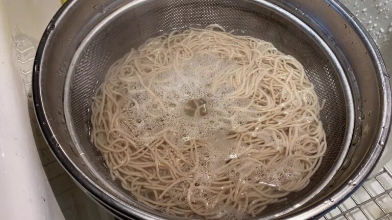 あったか蕎麦の作り方