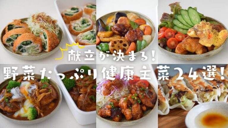 【人気おかず】何度も作りたい、本当においしい主菜２４選！