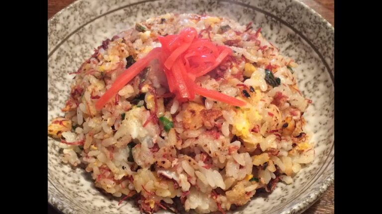 「コンビーフチャーハン」作り方