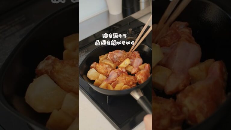 【クリスマスに】カレー風味のポテトチキン🍛🍗🥔