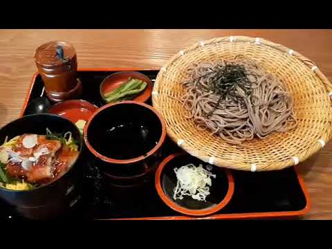 うなぎとろろ蕎麦セットが美味しい。【そじ坊】