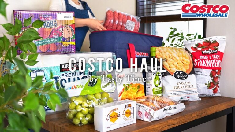 コストコ購入品と5日間の夕飯／大容量のひき肉と牡蠣の簡単使い切りレシピ／ふたり暮らしVLOG