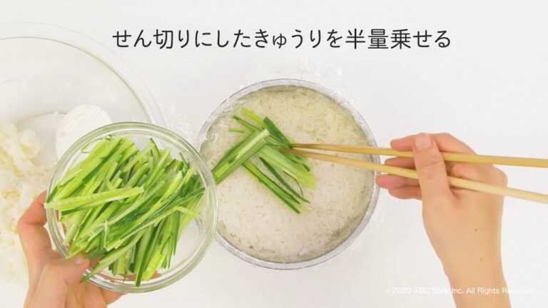 パーティーに！漬けマグロのちらし寿司ケーキ