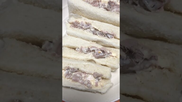 マグロのあらを使ったツナマヨサンドイッチ #パン