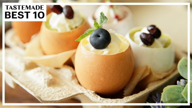 卵と牛乳で作るおかず・スイーツレシピ BEST10