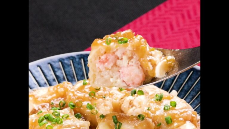 簡単レシピ動画！ ごろっと海老焼売 の豆腐あんかけ！