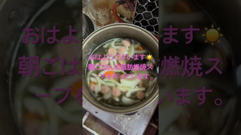 4月11日脂肪燃焼スープを作っています🍽️ #short #shorts #まいにちごはん  #家族  #健康生活