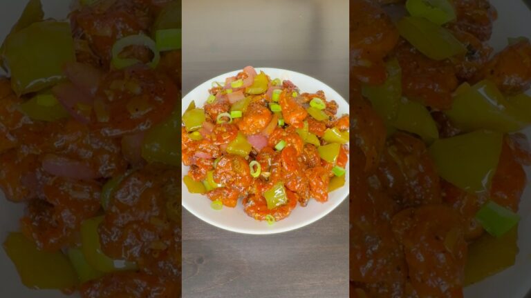 Chilli Mushroom Recipe #shorts