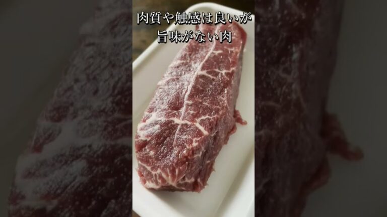旨味のないアメリカ産肉を何とかして美味しく食べたいYouTuber。