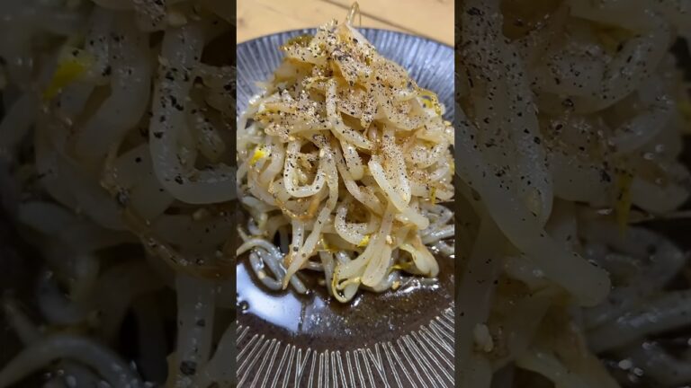 あの焼肉屋より美味しいナムルがレンジで作れました　#shorts #ナムル　#焼肉パーティー