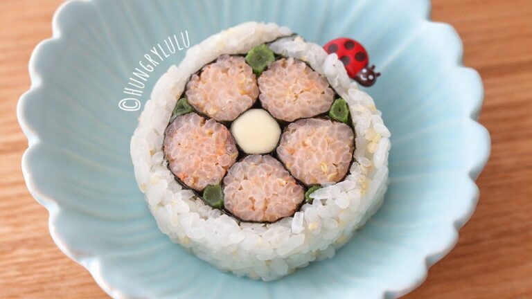Flower Sushi Roll｜花花寿司｜お花の飾り巻き寿司