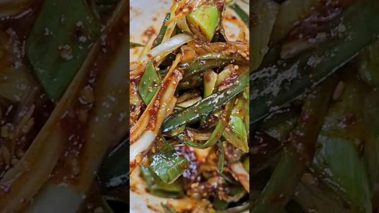 【15秒レシピ】店より断然美味しいネギ和え#韓国料理