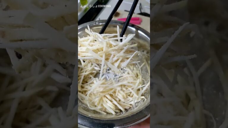 じゃがいもの料理で全人類が喜ぶのがこれだ！誰でも簡単に作れて美味しいからおすすめだよ！