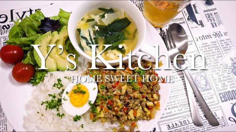 【料理音】野菜いっぱい！たけのこカレー＆たけのこスープ